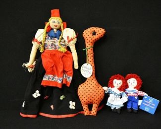 Vintage Puppet + Polka Dotta +