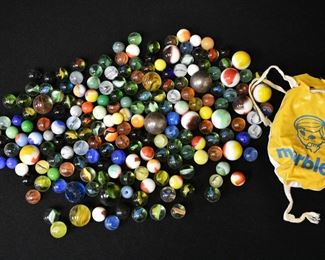 2 Lbs. Vintage Marbles