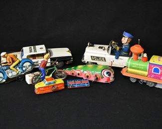 Vintage Tin Toys / Cars