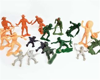 Large Plastic Figures MARX & More