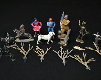 Vintage Metal Figurines