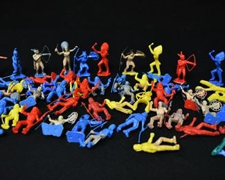 Plastic Indian Figures