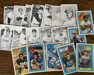 1969-1972 Football Cards