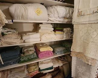 Household linens and pillows