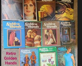 Vintage golden hands magazines