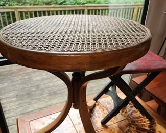 Wicker top table