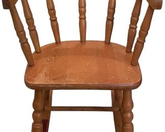 Vintage Musical Rocking Chair