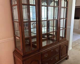 Lighted China Cabinet