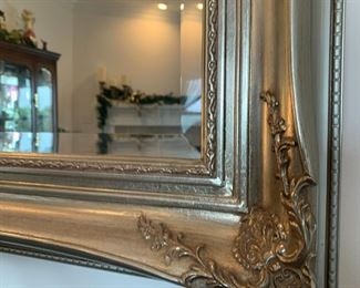 #10	mirror	silver wood mirror bevel 43x31	 $75.00 			
