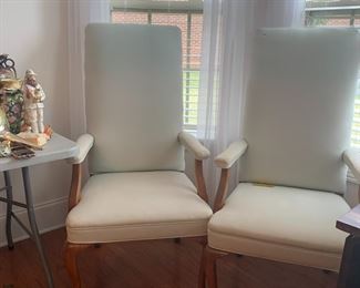 #30	Chair	white side chairs  with arms	 $45.00 			
#31	Chair	white side chairs  with arms	 $45.00 			
