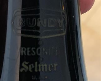 #180	Bundy Selmer clarinet with case	 $20.00 			
