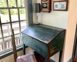 Antique Desk  in a dreamy shade of blue! 