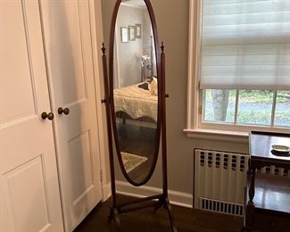 Mahogany she also mirror