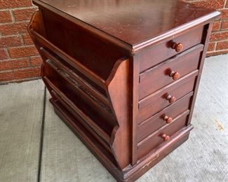 Magazine, side table