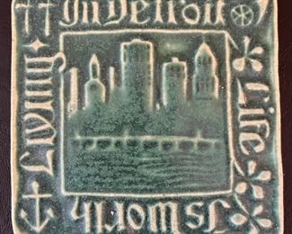 Detroit Tile by Pewabic