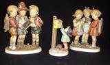 THERE ARE OVER 80 HUMMEL FIGURES.