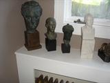 ALVA MUSEUM REPRODUCTIONS AND SOME ORIGINAL LOST WAX CASTINGS.
