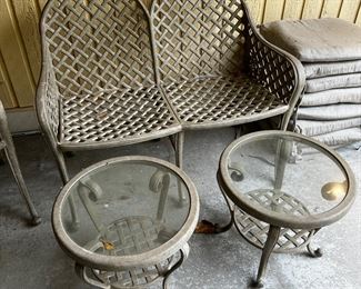 Iron furniture outdoor quality set 