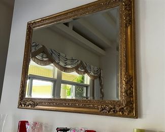 Large decorator mirror 