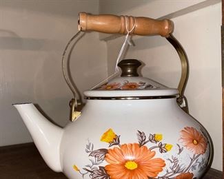 Golden Charm Tea Pot