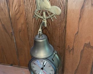 Fire Bell Clock