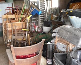 vintage items ( garage )