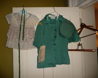 a few of the vintage clothes 