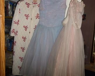 a few of the vintage clothes 