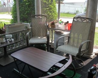 THE EXPENSIVE WOODEN COFFEE TABLE was PURCHASED at Westside Furniture in Goshen.  