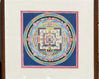 Tibetian Mandala Ink 