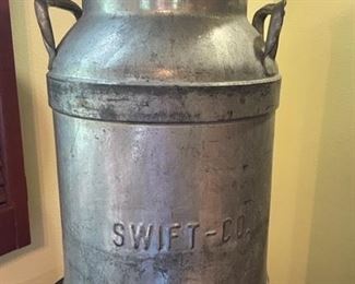 Antique SWIFT milk can