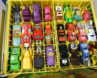 Matchbox cars and trucks