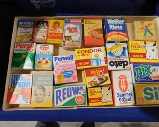 Vintage German doll food