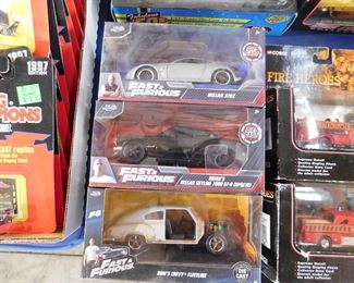 Fast & Furious die cast cars