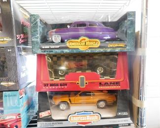 Large die cast cars