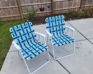 12 folding chairs. Hardly used