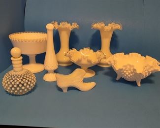 Huge Collection of sought after pieces of Fenton Glass