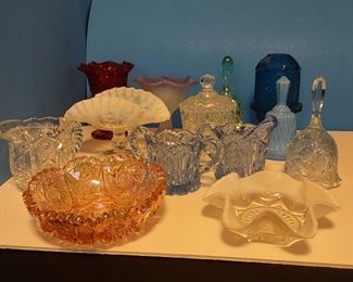 Huge Collection of sought after pieces of Fenton Glass