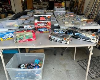 Collectible model race cars