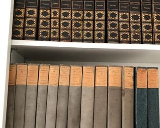 Antique book collection