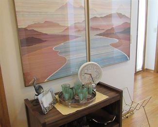 Pair of retro art prints: Damascus by Marcus Uzilevski