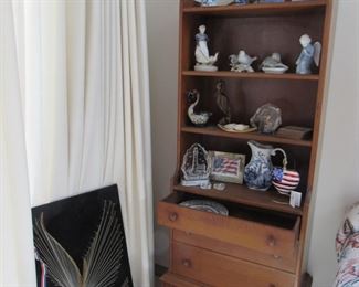 Bookshelf cabinet, Eagle string art