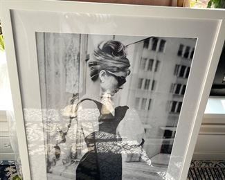 Audrey Hepburn Framed Art