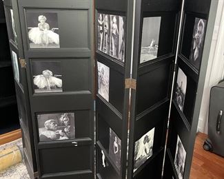 Black shutter screen, pictures can be removed