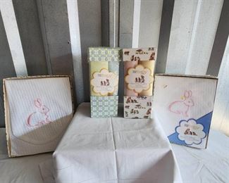 Martha Stewart New Diamond Knit Blankets Receiving Blankets