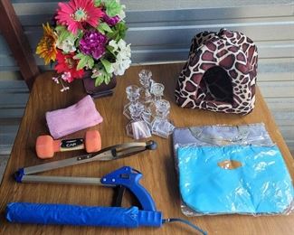 Pet Bed, Candle Holders More