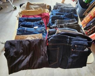 Womens Pants Jeans Mixed Lot