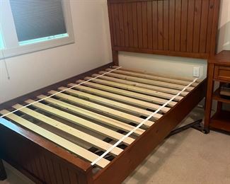 Headboard & Bed Frame By:  Pottery Barn