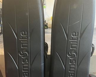 Two Samsonite Travel Cases for Golf Clubs