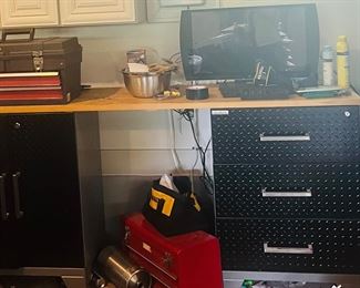 Garage Work Station for Tools